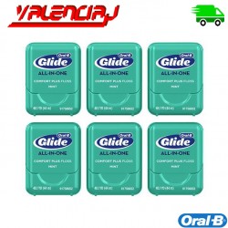 HILO DENTAL ORAL B KIT GLIDE ALL IN ONE FLOSS X 6 UND