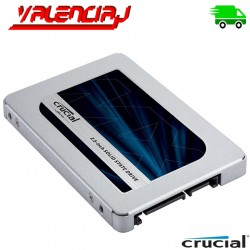 DISCO DURO SSD 2.5 500GB SATA CRUCIAL MX500 CT500MX500SSD1 560 MB/S