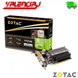 TARJETA DE VIDEO ZOTAC GeFORCE GT730 4GB GDDR3 PCIE 16X 2.0 HDMI VGA DVI-D