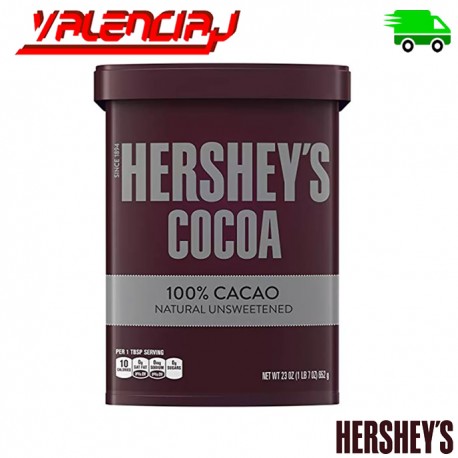 CHOCOLATES HERSHEY´S COCOA - 100% CACAO EN POLVO 652 GRS